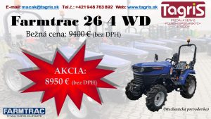 akcia_Farmtrac 26 4 WD